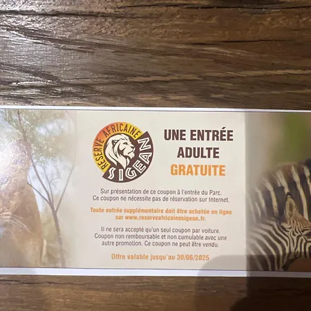 Les Mobil Homes De Noly, 1 Place Adulte Reserve Africaine De Sigean Gratuite *